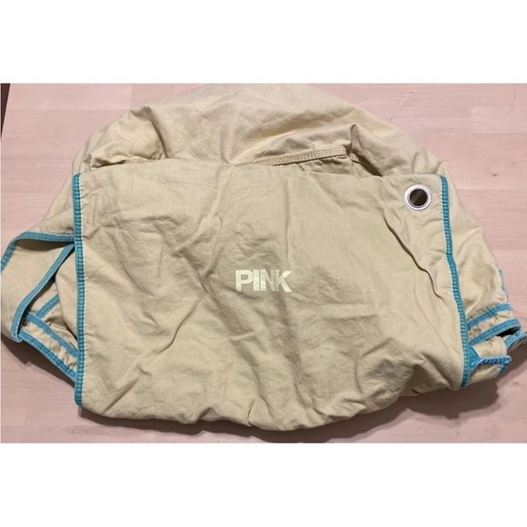 Vtg RARE VICTORIA'S SECRET PINK Live in Pink 86 Large Overnight Bag Shoulder Bag - Picture 7 of 12